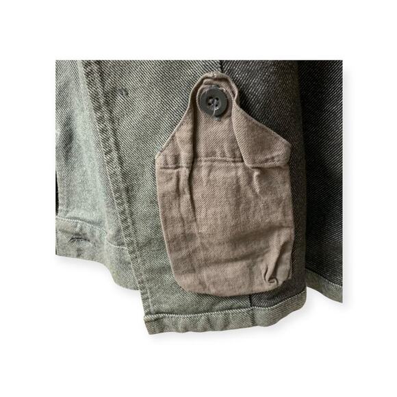 Spilag Vintage Blue Twill European Utility Jacket Size 48 - Picture 5 of 8